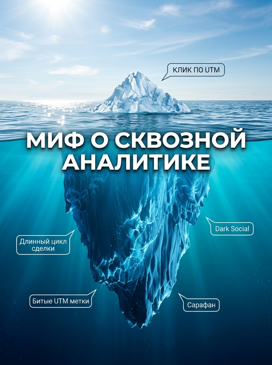 Почему 100% сквозная аналитика — это опасная иллюзия